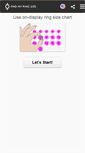Mobile Screenshot of gemondo.findmyringsize.com